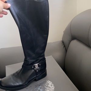 Vince camuto boots 8.5 M wide calf boot black colour